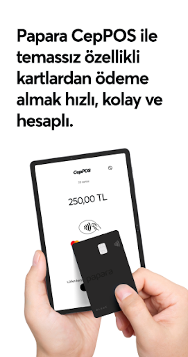Papara CepPOS ekran görüntüsü