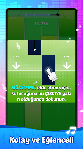 Rhythm Rush Lite-müzik oyunu ekran görüntüsü