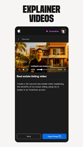 invideo AI: AI Video Generator ekran görüntüsü