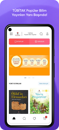 TÜBİTAK Yayınlar ekran görüntüsü