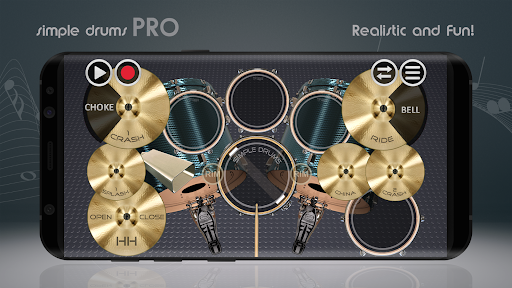 Simple Drums Pro: Virtual Drum ekran görüntüsü