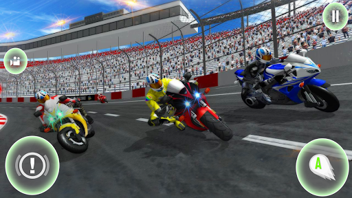 Motor oyunları yarışı 3d Bike ekran görüntüsü