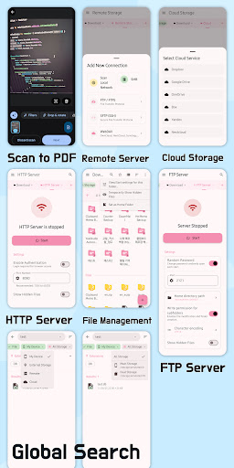 File Manager Tab - Zip, FTP ekran görüntüsü