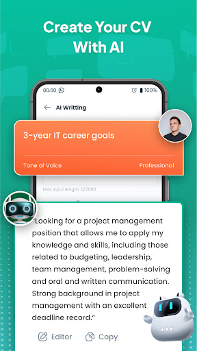 Resume Builder - AI CV Maker ekran görüntüsü