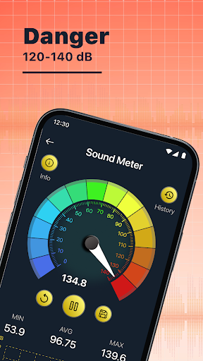 Decibel App: Sound dB Meter ekran görüntüsü