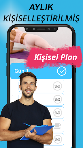 Kalça, Basen, Bacak Egzersiz ekran görüntüsü