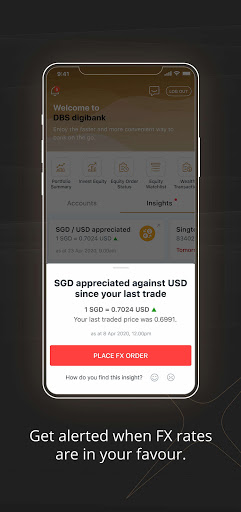 DBS digibank - wealth ekran görüntüsü