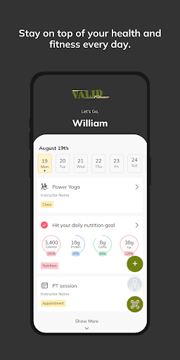 Valid Fitness ekran görüntüsü