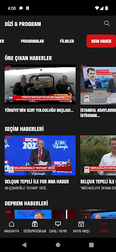 NOW: Haber, Dizi, Canlı Yayın ekran görüntüsü