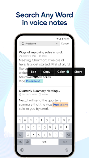 iRecord: Transcribe Voice Note ekran görüntüsü