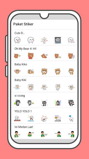 Cute Duduu Stickers Collection ekran görüntüsü