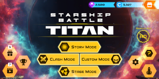 Starship Battle Titan ekran görüntüsü
