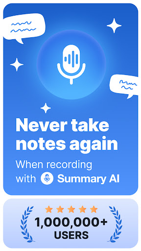 Summary - AI Note Taker ekran görüntüsü