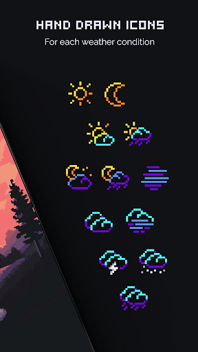 Retro Mode - Weather Widget ekran görüntüsü