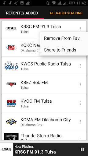 Oklahoma Radio Stations - USA ekran görüntüsü