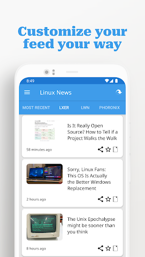 Linux News: Open Source & Tech ekran görüntüsü