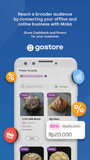 Moka POS - Aplikasi Kasir ekran görüntüsü