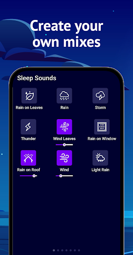 Sleep sounds - rain sounds ekran görüntüsü