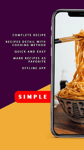 Chinese Recipes Offline ekran görüntüsü