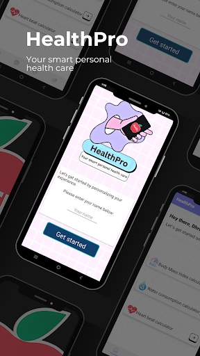 HealthPro - BMI Calculator ekran görüntüsü