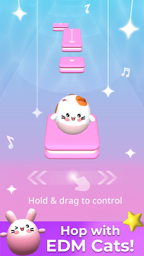 EDM Cats - Dancing Tiles Hop ekran görüntüsü