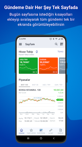 Herkese Borsa Mobil ekran görüntüsü