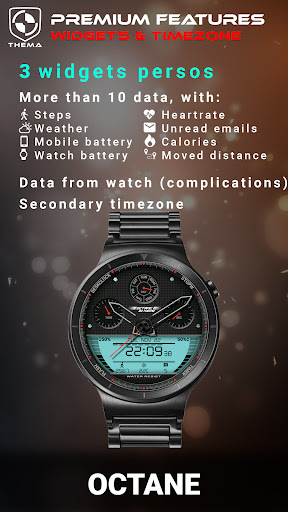 Octane Watch Face ekran görüntüsü