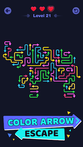 Arrow Clear Master: Color Maze ekran görüntüsü