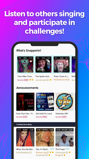 SingSnap Karaoke ekran görüntüsü