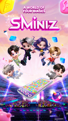 SMiniz: K-POP Puzzle Game ekran görüntüsü
