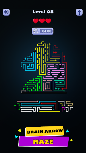 Arrow Path Puzzle Escape ekran görüntüsü