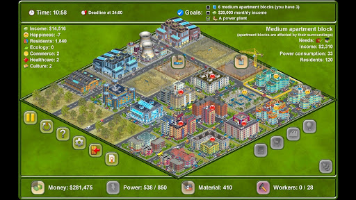 Megapolis ekran görüntüsü