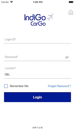 IndiGo - Cargo Shipper App ekran görüntüsü