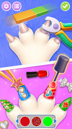 Kitty Nail Salon Daycare Cute ekran görüntüsü