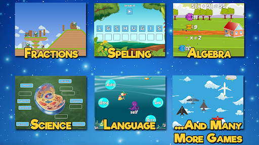 Fifth Grade Learning Games ekran görüntüsü