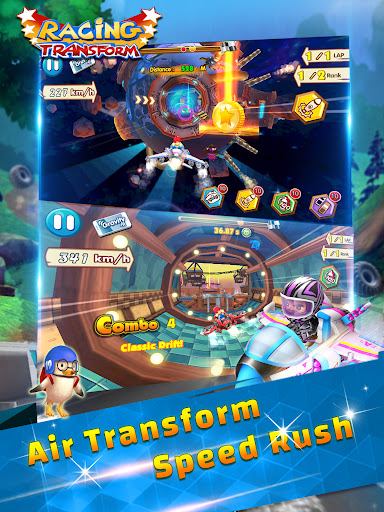 Racing Transform - Sky Race ekran görüntüsü