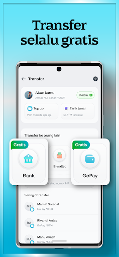 GoPay: Transfer, Bayar, QRIS ekran görüntüsü
