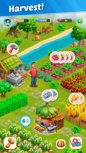 Gemstone Island: Farm Game ekran görüntüsü