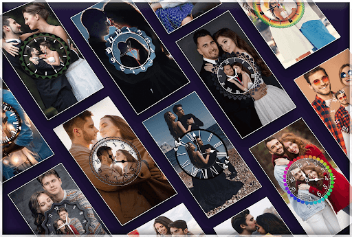 Photo Clock Live Wallpaper ekran görüntüsü