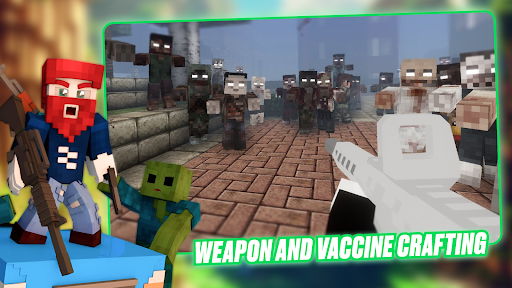 Zombie Apocalypse Mod Mincraft ekran görüntüsü