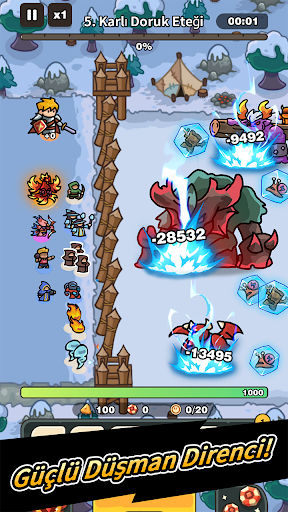 Pull Pull Pull Heroes -TD Game ekran görüntüsü
