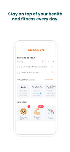 Mesabi Fit ekran görüntüsü