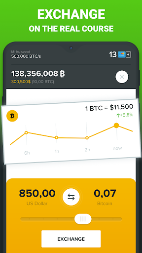 The Crypto Game clicker mining ekran görüntüsü