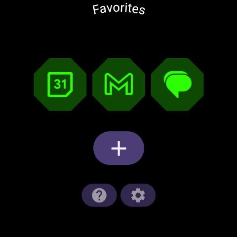 Favorite Applications ekran görüntüsü