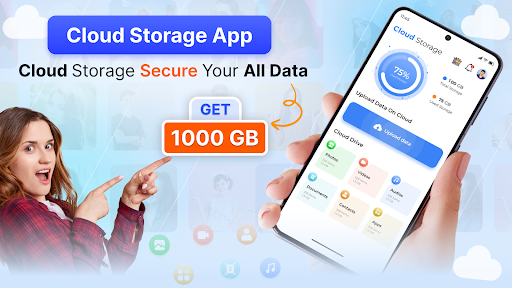 Cloud Storage Drive Backup app ekran görüntüsü