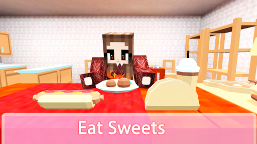 Pink Princess House Craft Game ekran görüntüsü