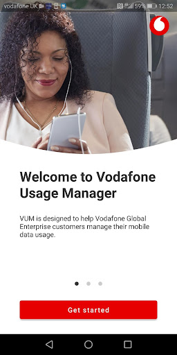 Vodafone Usage Manager ekran görüntüsü