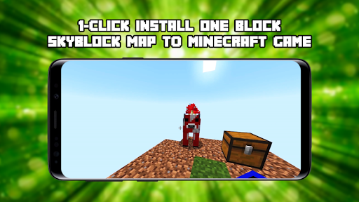 One Block Map for Minecraft ekran görüntüsü