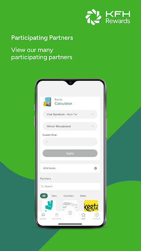 KFH Rewards KW ekran görüntüsü