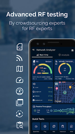 Network Analyzer ekran görüntüsü